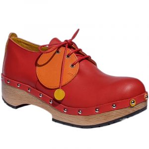Circle Shoe - Red